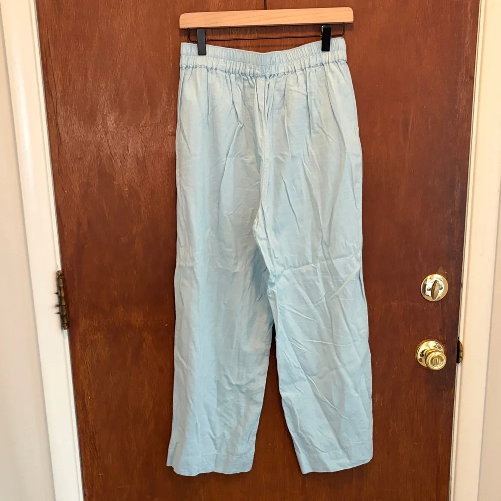 Madewell Sky Blue Linen Pant - Picture 3 of 3